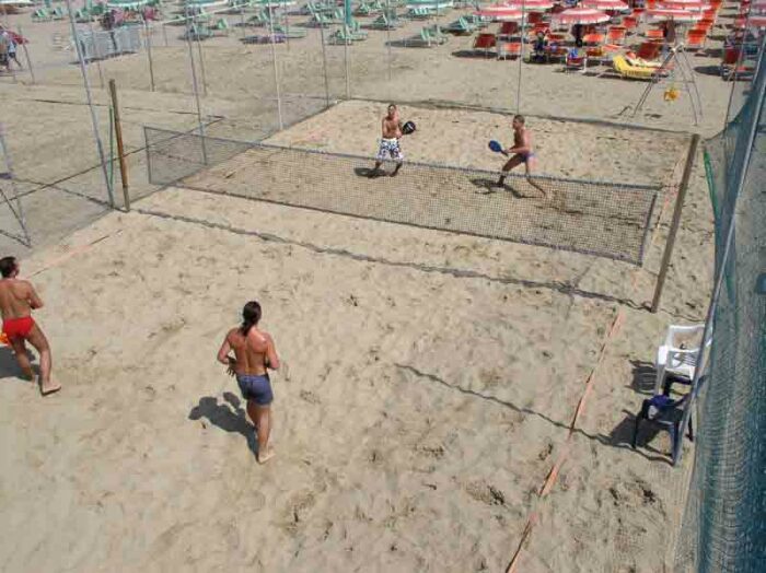 Beach tenni recinto